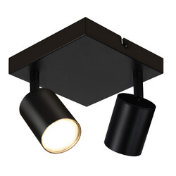 LED Spotleuchte schwenkbar Retro Schwarz Weiß GU10 Deckenlampe Wandleuchte Spot!