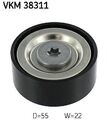 SKF (VKM 38311) Umlenk-/Führungsrolle, Keilrippenriemen für MINI TOYOTA