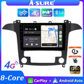 DAB+ Android 14 4G+64GB Für Ford S-Max 2006-2014 Auto Carplay Autoradio GPS NAVI