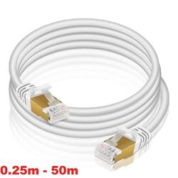 Netzwerkkabel CAT 7 Für DSL LAN Ethernet Kabel RJ45 Patchkabel Rundkabel PC Rund