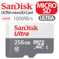 256GB SanDisk ULTRA Micro SD Karte Class 10 SDXC UHS-I Speicherkarte Memory Card