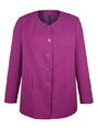 Blazer Jacke Damenjacke Jackett Longblazer fuchsia Gr. 50 52