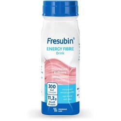 FRESUBIN ENERGY Fibre DRINK Erdbeere Trinkflasche 6X4X200 ml