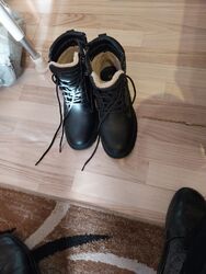 Herren Stiefeletten mit Reißverschluss Warm gefütterte Boots Stiefel 71268 neu