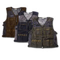 Herren Arbeitsweste Weste Montageweste mit MeshEinsätzen M, L, XL