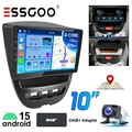 Für Toyota Aygo Citroen C1 Peugeot 107 Android15 32G DAB+ Carplay Autoradio+KAM