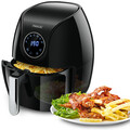 7MAGIC Heißluftfritteuse Heißluft Fritteuse Fritteusen Air Fryer Ofen Friteuse