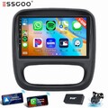 DAB+ 1+32G 9" Android13 Autoradio CarPlay Für Opel Vivaro B Renault Trafic 3 KAM