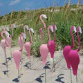 Gartendekoration bunter Wirbelvogel bewegen sich mit dem Wind Flamingo Outdoor