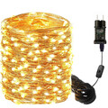 200 LED Lichterkette Lichtervorhang Lichternetz Party Garten Innen Außen Deko DE