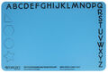 WESTCOTT Bastelunterlage rutschfest Bastelmatte 304x454mm DIN A3 flexibel blau 