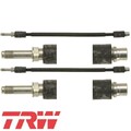 2x Bremsschlauch TRW PHB553 2 Bremsschläuche rechts links Vorderachse für VW