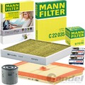 MANN INSPEKTIONSPAKET passend für AUDI A1 8X SKODA FABIA 3 VW POLO 6R 1.0 TSI