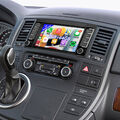 Für VW Transporter Multivan T5 Autoradio CarPlay Navi Android 13 GPS 2+64GB SWC
