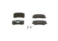 BOSCH 0 986 424 717 Bremsbelagsatz, Scheibenbremse für CITROËN DODGE