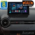 8Core 4+64G Android 14 Autoradio GPS NAVI RDS CarPlay WIFI Für Mazda 2 2014-2023