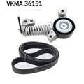 ORIGINAL® Skf Keilrippenriemensatz für Volvo XC90 II XC60 I SUV XC60 II V40