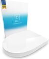 ✅Toilettendeckel D-Form - Premium WC-Sitz - Antibakteriell mit 2x Softclose ✅