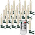 LED Kerzen, Weihnachtsbaum Kerzen, kabellos, Fernbedienung, Dimmbar, , 20 Stück