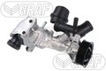 GRAF Wasserpumpe Motorkühlung PA1492 Switchable für MERCEDES CLA C117 KLASSE GLA