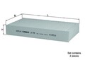 KNECHT LA 295/S Filter, Innenraumluft for MERCEDES-BENZ