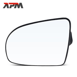 Spiegelglas Spiegel Manuell Konvex Links Klar mit Basis für Opel Corsa B S93