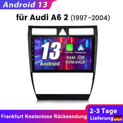 Für Audi A6 S6 Avant RS6 Android 13 Autoradio GPS Navi USB Wifi BT SWC DAB 2+64G