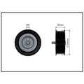 ORIGINAL® Caffaro Umlenk-/Führungsrolle, Keilrippenriemen für Mercedes-Benz