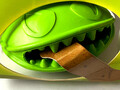 Jolly Pets Hundeball Monster Mouth Mund befüllbar Hundespielzeug grün klein 7,5