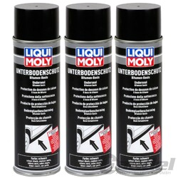 3x 6111 500 ML LIQUI MOLY UNTERBODENSCHUTZ BITUMEN SCHWARZ UNTERBODEN