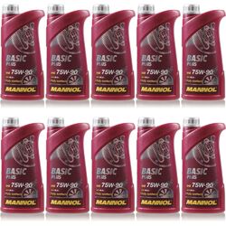 10L Original MANNOL Basic Plus 75W-90 API GL 4+ Öl Getriebeöl MN8108-1