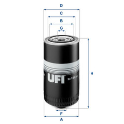 ORIGINAL UFI ÖLFILTER VW VOLVO