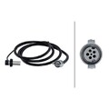 1x Sensor, Raddrehzahl HELLA 6PU 230 048-471 passend für MAN
