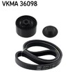 SKF Keilrippenriemensatz VKMA 36098 für RENAULT