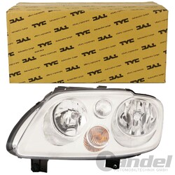 TYC HAUPTSCHEINWERFER H7/H7 RECHTS passend für VW CADDY III TOURAN TDI 16V