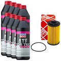 Set Getriebeöl Top Tec ATF 1400 8 Liter + Getriebeölfilter für Nissan Qashqai II