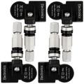 4x Reifendrucksensoren RDKS Sensoren Metallventil Silber für Toyota Avensis 2005