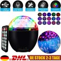 LED Discolicht Partyleuchte DJ-Licht RGB Tischlampe Lichteffekte Fernbedienung