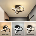 3-Farbige Decken-Lampe LED Deckenleuchte Dimmbar Wohnzimmer Flur Küchen Eingang