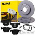 TEXTAR BREMSSCHEIBEN 345mm + BELÄGE HINTEN passend für BMW X5 E70 F15 X6 E71 F16