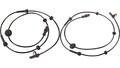 2x ABS Sensor Raddrehzahl Vorderachse für FIAT DOBLO Großraumlimousine
