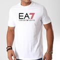 Emporio Armani Weiß Herren T shirt EA red-7 Logo Größe M*L*XL