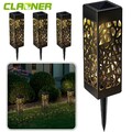 4Stk LED Solarleuchten für Garten Solarlampe Außen Solar Wegeleuchte Warmes Weiß