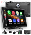 9" Zoll Tragbarer Apple CarPlay und Android Auto Wireless Display Autoradio+64GB