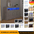 Sideboard mit LED-Leuchten Kommode Schrank Anrichte mehrere Auswahl vidaXL