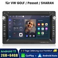 Android13 Navi 2+64G Autoradio Für VW Jetta Polo Golf MK4 T4 T5 Bora Passat SEAT
