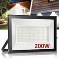 200W LED Fluter Flutlicht Strahler Außen Baustrahler Scheinwerfer Kaltweiß IP65