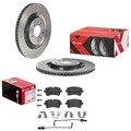 brembo XTRA BREMSSCHEIBEN 330mm + BELÄGE HINTEN passend für AUDI A6 A7 4G C7