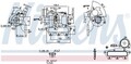 NISSENS 93423 Lader, Aufladung für DACIA,NISSAN,RENAULT,SMART