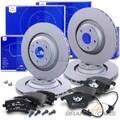 ATE BREMSSCHEIBEN + BELÄGE+WK VORNE+HINTEN FÜR AUDI A6 4F C6 BJ 04-11